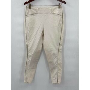 ARIAT Knee Patch Breeches 28R All Circuit Side Zip White